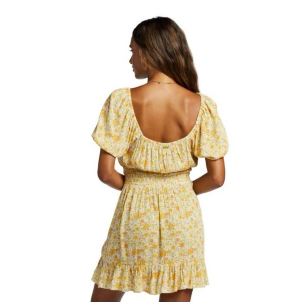 Billabong Something Pretty floral mini Dress NWT - Picture 10 of 12